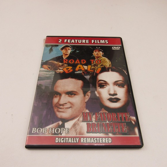 Other - Road to Bali & My Favorite Brunette DVD - 2 Feature Films - Bob Hope‎ Comedy
